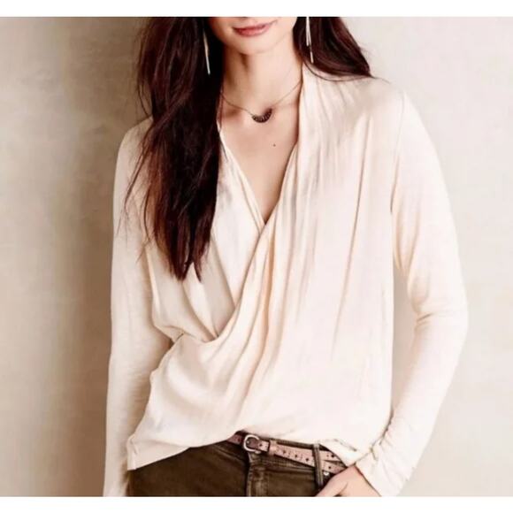 Anthroplogie Dolan Left Coast Collection Crossroads Top Size Medum - Picture 1 of 8